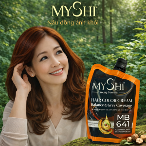 Thuốc nhuộm phủ bạc Myshi cỡ lớn MB641 - Nâu đồng ánh khói